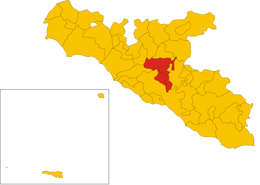 Unione dei comuni “Feudo d’Alì” – Mappa