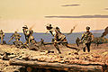 Model of a war scene — Australian War Memorial, Canberra