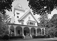 Oliver Bulkley House (1861), Lambert & Bunnell, Gothic Revival