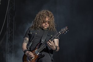 Åkesson with Opeth in 2019