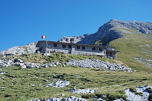 Il rifugio Capanna 2000