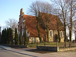Parish church of The Holy Cross, 13th-14th century.