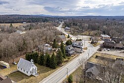 Aerial view of Warden