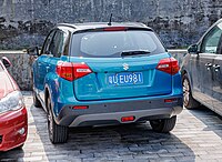 Chinese market Changan Suzuki Vitara with slightly different taillights