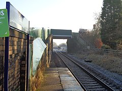 South side looking east to Preston.