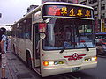 欣欣客運在2007年採購的五十鈴車體，此車身採用米白色特殊塗裝