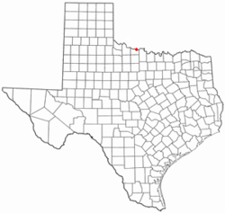 موقعیت Burkburnett, Texas