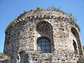 La cupola e le finestre del ninfeo