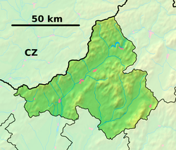 Pobedim is located in Trenčín Region