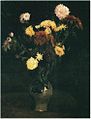 Vase with Carnations and Zinnias, 1886, Private collection (F259)