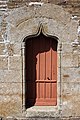 Porte latérale renaissance de l’église Saint-Jean-Baptiste.