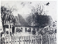 Second church building in 1899