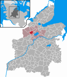 Ahlefeld-Bistensee – Mappa