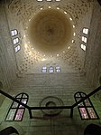 Interior of al-Mu'ayyad's dome, with example of muqarnas-carved pendentives