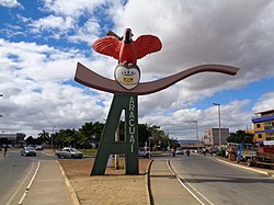 Monument at the city entrance