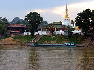 The Ayeyarwady River at Kata.