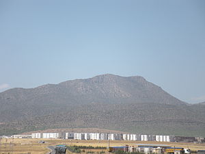 View of one of the mountains of the Belezma Range, a western subrange of the Aures
