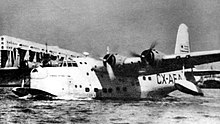 Short S.25 Sunderland (CX-AFA) de CAUSA en el Puerto de Buenos Aires (1949)