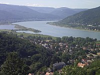 The Danube in Visegrád, Hungary