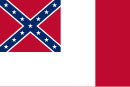 Blood-Stained Banner, third CSA flag, 1865-1866