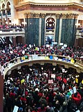 Miniatura para Protestas en Wisconsin de 2011