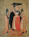 Emperor Wu of Han wearing mianfu