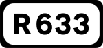 R633 road shield}}