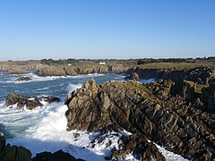 La Côte sauvage - Sud de l'île d'Yeu.