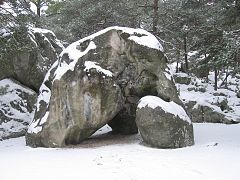 Le rocher de l'Éléphant.