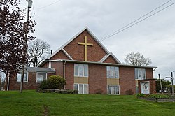 Lebanon Presbyterian Church, Pennsylvania Route 318 west of Greenfield
