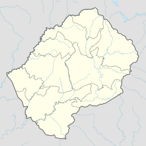 Makhoarane is located in Lesotho