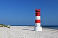 Un phare sur l'ile de Düne. Mai 2018.