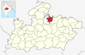 Localisation de District de Tikamgarh