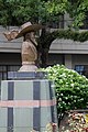 Monument of López de Legazpi at the city hall of the Philippine city named after him. Legazpi City, Albay