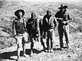 Image 53Four members of the Australian contingent to Mission 204 in Yunnan Province, China, during 1942 (from Military history of Australia during World War II)