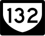 Highway 132 marker