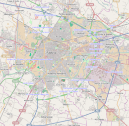 Mappa di localizzazione: Padova