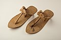 Pair of sandals, now in the Metropolitan Museum of Art