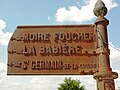 Plaque de cocher à Moiré la Haute, C5.