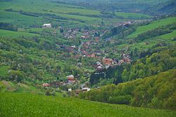 View from Pasecké lazy hill