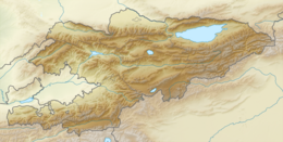 Pik Skalisty is located in Kyrgyzstan