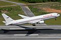 Boeing 767-300/ER de Rossiya au décollage.