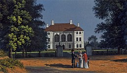 Jagdschloss Friedrichshof, Ostpreußen (um 1830)