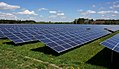 Teil des Solarparks im April 2018