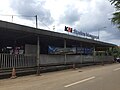 The east entrance of the Manggarai station, 2020