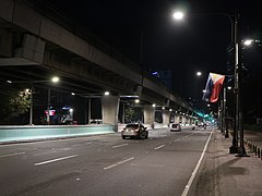 Taft Avenue, Ermita night view