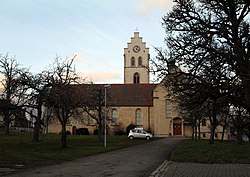 The parish church of St. Laurentius in Tengen