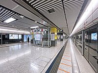 車站月台（2022年12月）
