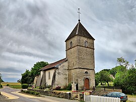 The church in Villers-Bouton