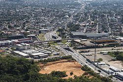 Vista parcial do bairro São José Operário, Zona Leste de Manaus.